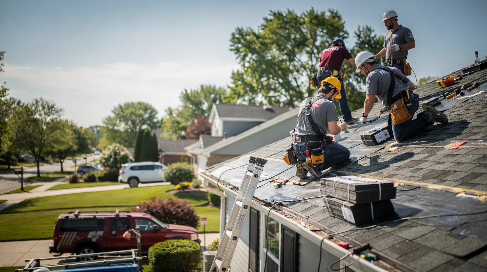 Roof Repair in Bone Gap, IL around you